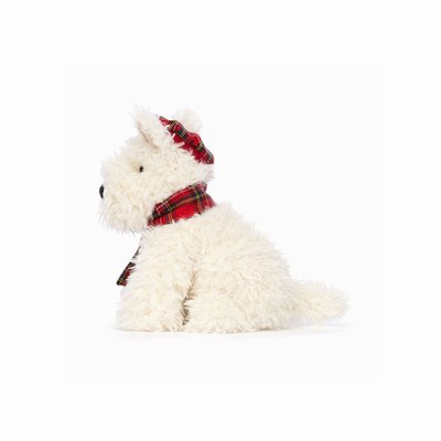 Jellycat Winter Warmer Munro Scottie Dog USA | 76532MSXP